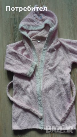 Детски хавлиен халат за 2-4 г., снимка 1