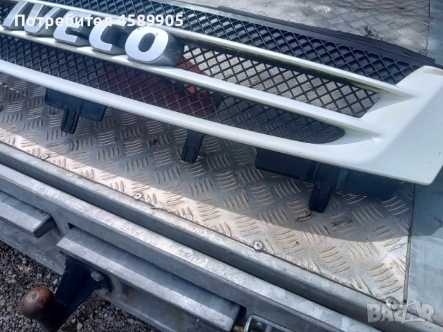 Оригинална бяла решетка/маска за Iveco Daily до 2012г., снимка 2 - Части - 51819246