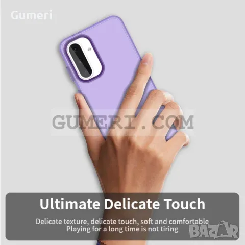 Противоударен Хибриден Гръб - Мат за Samsung Galaxy A56, снимка 11 - Калъфи, кейсове - 50043350