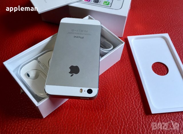 Apple iPhone 5S бял 16Gb Фабрично отключен Айфон телефон, снимка 2 - Apple iPhone - 28148924