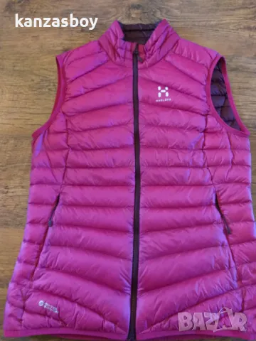 Haglöfs Gilet Essens III Down W - дамски пухен елек S, снимка 4 - Елеци - 48030869