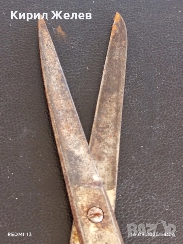 Стара ножица рядка от соца за КОЛЕКЦИЯ ДЕКОРАЦИЯ 50600, снимка 4 - Други ценни предмети - 51732492