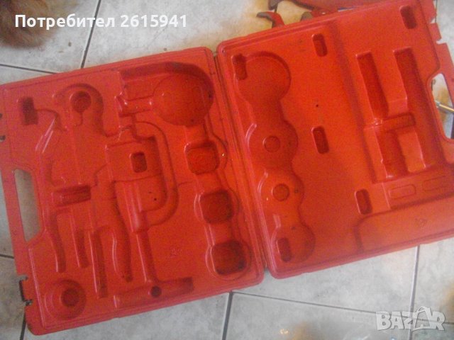 Куфар За Инструменти-ROTHENBERGER Industrial-Немски Голям-Почти Нов-Отличен-370х340х90мм, снимка 5 - Куфари с инструменти - 43569369