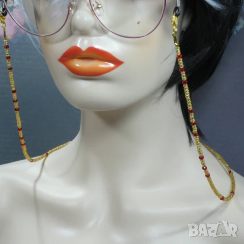 ⚜️ Верижки за очила с камъни, кристали, мъниста, снимка 3 - Слънчеви и диоптрични очила - 50835508