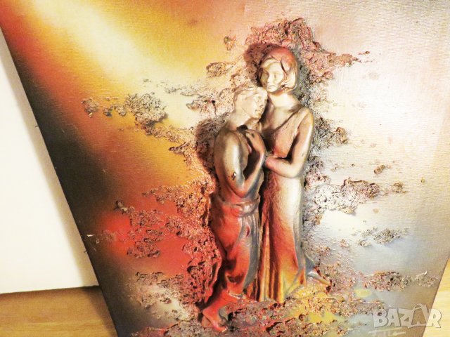 картина Мъжът и жената в огъня на любовта с автограф от автора - за вашия дом, бар, офис - 18+, снимка 5 - Картини - 34746922