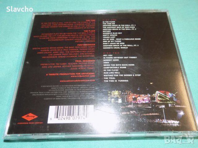 Компакт диск на - Roger Waters - Live In Berlin (Limited Edition) , снимка 11 - CD дискове - 39386265