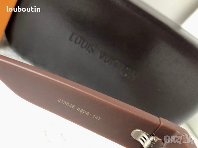 Louis Vuitton 2023 висок клас дамски слънчеви очила маска мъжки унисекс, снимка 12 - Слънчеви и диоптрични очила - 38999265