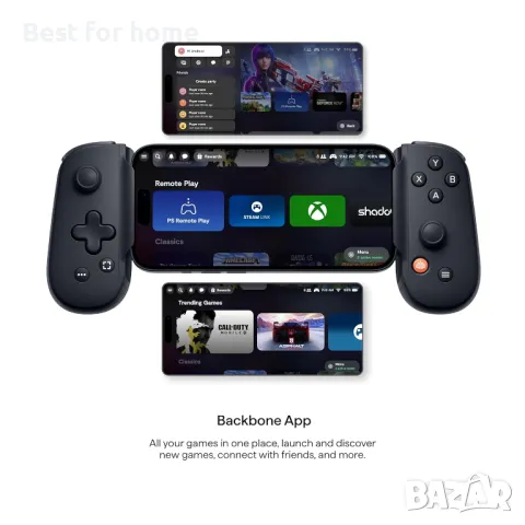 Мобилен геймърски контролер BACKBONE One за iPhone , снимка 5 - Друга електроника - 50175246