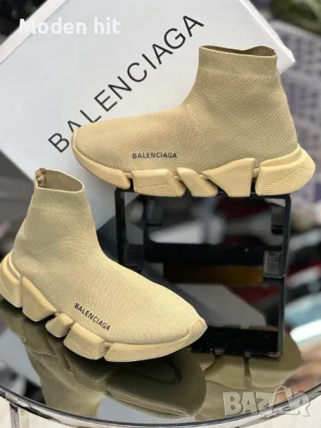 BALENCIAGA унисекс кецове тип чорап висок клас реплика, снимка 1 - Кецове - 49508156