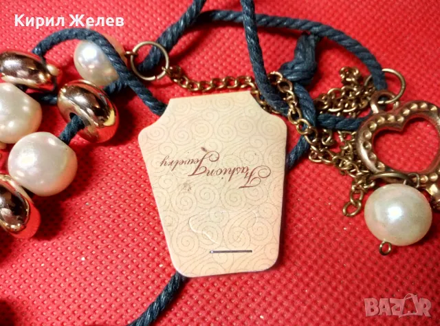 СТИЛНА МОДНА АРТ ОГЪРЛИЦА КОЛИЕ ВИНТИДЖ УКРАШЕНИЕ 47337, снимка 6 - Колиета, медальони, синджири - 47284596