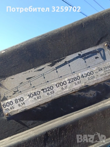 Продавам Автокран Атлас, снимка 3 - Части - 53045431