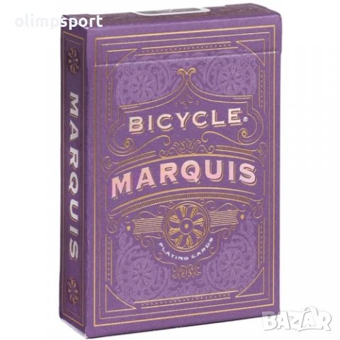 Карти за игра Bicycle Marquis се отличават с луксозен, сложен дизайн, който предизвиква усещането за, снимка 1