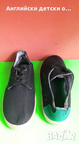 Английски детски еспадрили, снимка 3 - Детски гуменки - 28369042