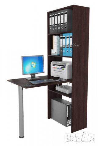 Етажерка,стелаж,бюро с метален крак(код-0955), снимка 4 - Бюра - 28413539