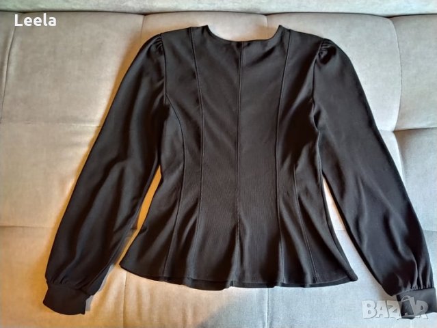Блуза с балон-ръкави H&M, снимка 2 - Блузи с дълъг ръкав и пуловери - 28890631