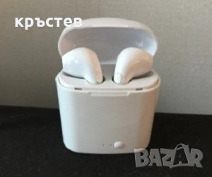 I7S TWS слушалки Bluetooth безжични + зарядна станция, снимка 2 - Слушалки, hands-free - 28426943