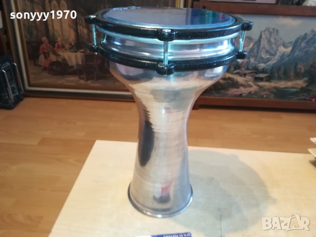 ТАРАМБУКА 40Х25СМ ИНОКС-ОТ СИРИЯ 0601220949, снимка 3 - Ударни инструменти - 35343078