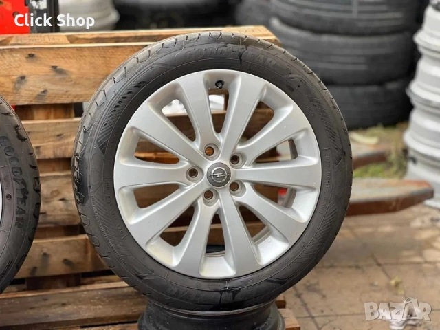 5х105 17 Лети Джанти Opel Astra Mokka, снимка 4 - Гуми и джанти - 52240753