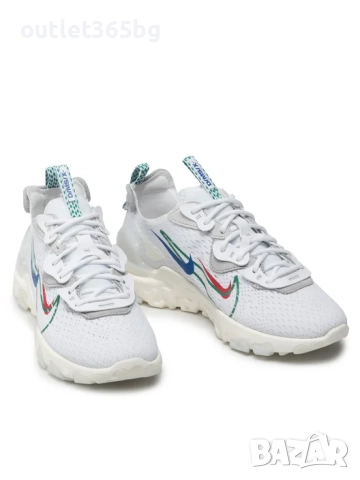 Nike - React Vision DM9095 100 Бял номер 48.5 мъжки Оригинал Код 3508, снимка 6 - Маратонки - 52227224