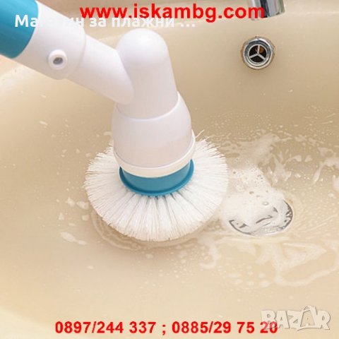 Четка за почистване на баня SPIN SCRUBBER , снимка 7 - Други - 26932938