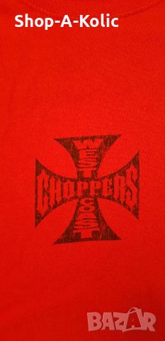 Vintage 2000s CFL West Coast Choppers Long Beach T-Shirt, снимка 2 - Тениски - 38036414