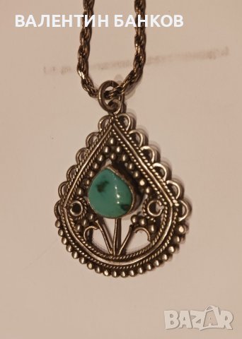 Сребърни колиета, снимка 2 - Колиета, медальони, синджири - 43290772