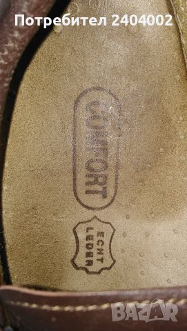 Мъжки кожени обувки  Alpi Comfort №42, снимка 6 - Ежедневни обувки - 37024080