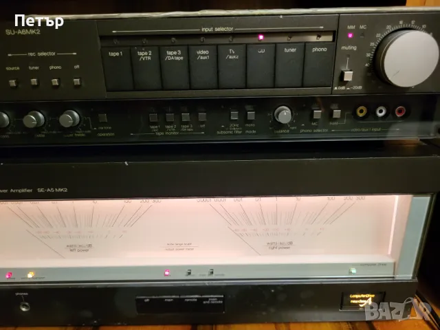 Technics SU-A6mk2+Technics SE-A5mk2, снимка 3 - Ресийвъри, усилватели, смесителни пултове - 47563849