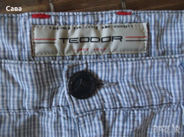 Къси панталони TEODOR   мъжки,М-Л, снимка 4 - Къси панталони - 26241018