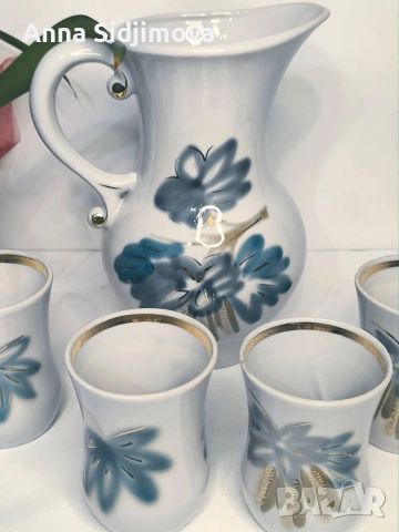 Руски порцелан сервиз , снимка 2 - Сервизи - 53179782