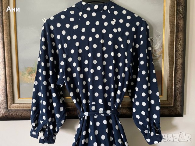 Рокля на точки, снимка 4 - Рокли - 37515021