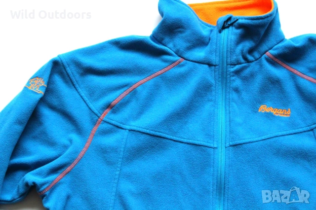 BERGANS OF NORWAY - мъжка поларена горница, размер L, снимка 2 - Спортни дрехи, екипи - 53487871