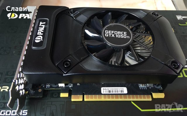 Видеокарта NVIDIA Palit GeForce GTX 1050TI StormX 4GB 128BIT GDDR5 , снимка 4 - Видеокарти - 43151948