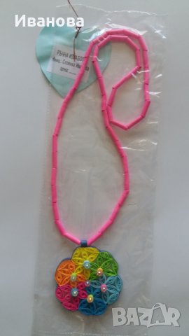 Ръчна изработка на бижута от хартия и квилинг, снимка 1