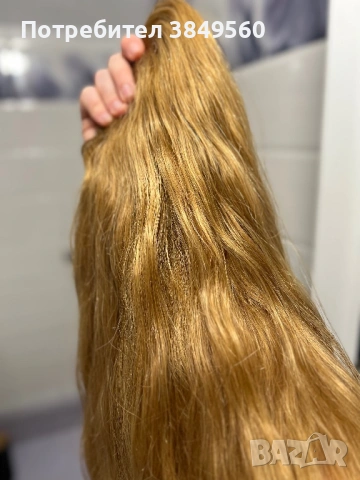 Чисто нови екстеншъни с клипси - 100% естествена славянска коса