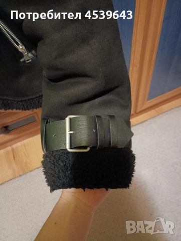 Зимно дамско яке кожух на ZARA размер S, снимка 6 - Якета - 52859251