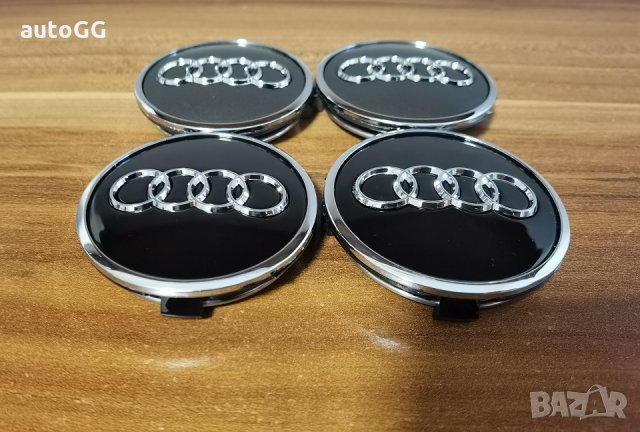 Капачки за джанти Ауди/Audi 61мм А3 А4 А5 А6 А7, снимка 6 - Аксесоари и консумативи - 32237649