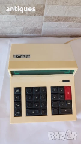 Стар калкулатор - Электроника МК 42 - Свелано в СССР, снимка 2 - Антикварни и старинни предмети - 50973581