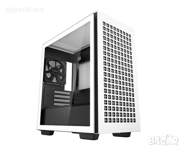 Кутия за компютър DeepCool CH370 Бяла mATX Mini Tower