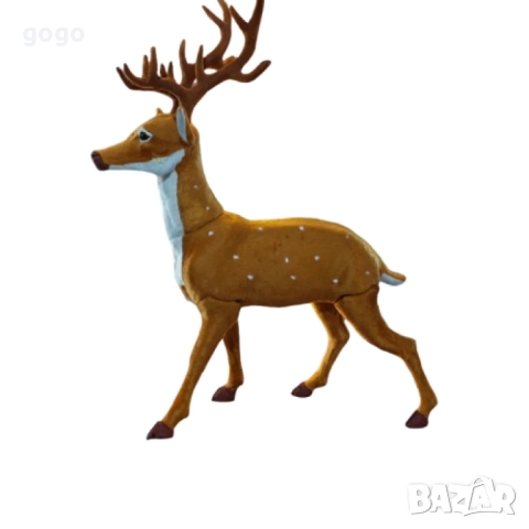 Елегантен коледен елен – перфектната празнична декорация