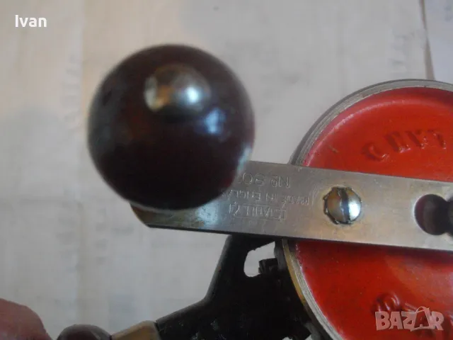 STANLEY №3 Made in ENGLAND РЕТРО ВИНТИДЖ РЪЧНА ДРЕЛКА БОРМАШИНА МАТКАП 325мм/ф8мм КАТО НОВА ОТЛИЧНА, снимка 8 - Бормашини - 48317328