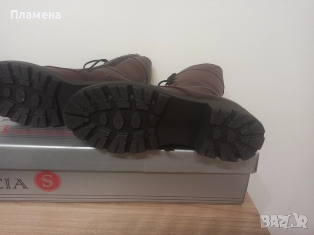 Ботуши естествена кожа 38 номер, снимка 5 - Дамски ботуши - 52512653