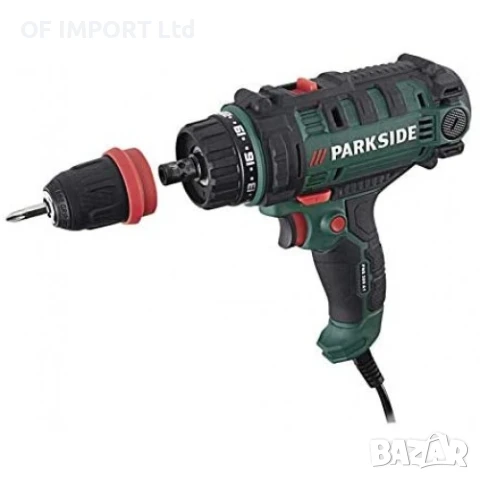 Електрически Винтоверт PARKSIDE 300W с падаща глава 2 в 1, снимка 2 - Винтоверти - 51049753