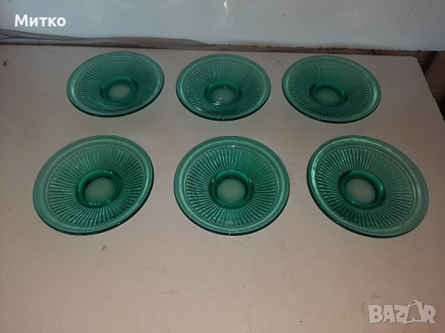 Десертни Стъклени чиний , снимка 9 - Чинии - 52860931