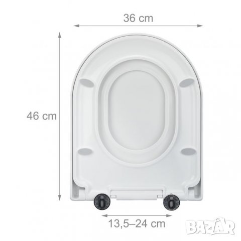 Tоалетна седалка с детска седалка - D-образна, снимка 4 - Други стоки за дома - 40223475