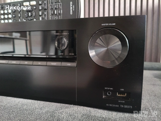 5.1 аудио ресивър Onkyo TX-SR373, снимка 4 - Ресийвъри, усилватели, смесителни пултове - 53151267