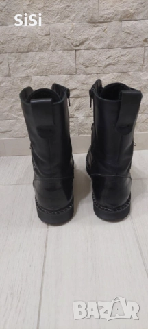 Боти от естествена кожа Bianki -39 номер, снимка 3 - Дамски боти - 52770841