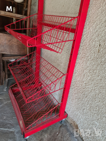 Стелаж за магазин на колелца , снимка 7 - Стелажи и щандове - 44865648