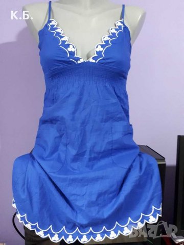 Рокля с бродерия р-р XS,S, снимка 5 - Рокли - 33269181