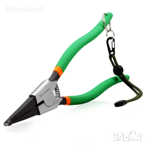 SPEEDWOX 11-инчови клещи за зегерови пръстени с ъглов връх, пружинни, за демонтаж и монтаж НОВИ